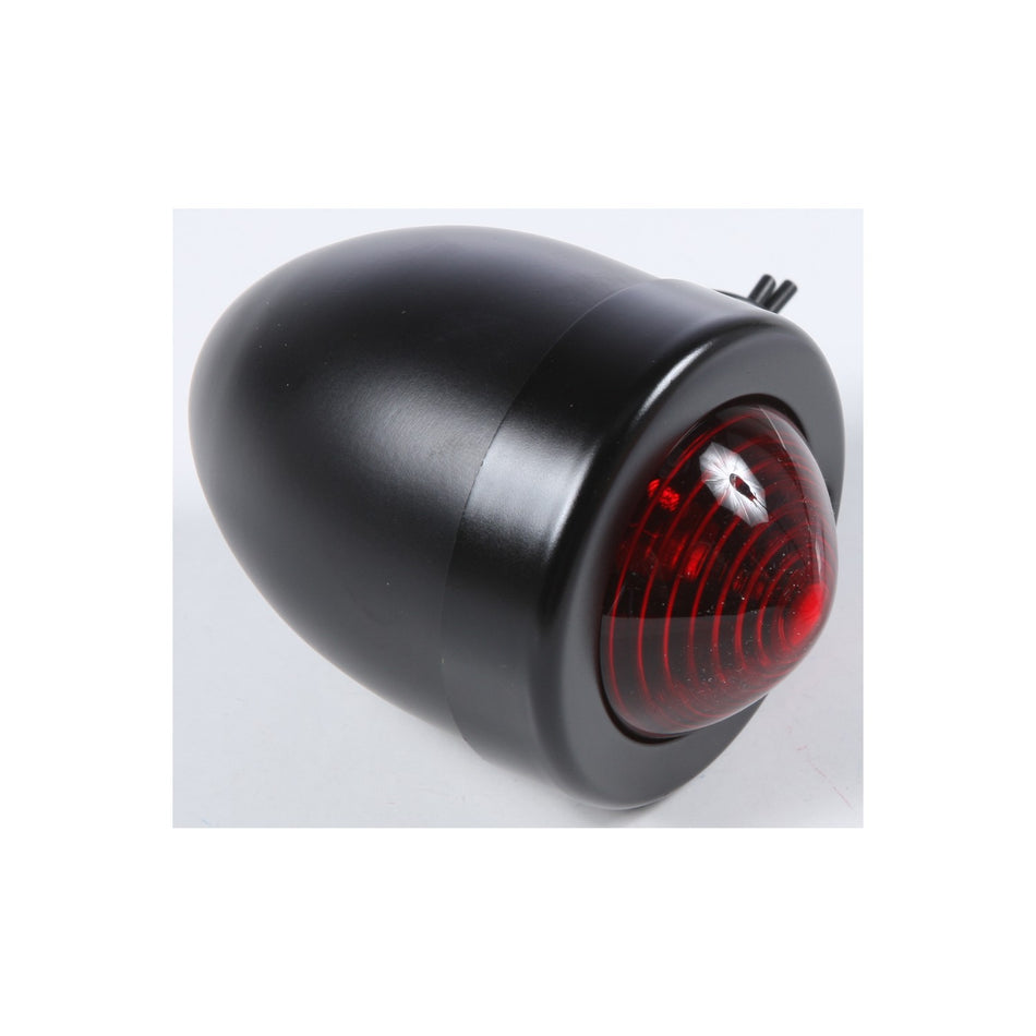 BULLET MARKER LIGHT BLACK RED LENS DUAL FILAMENT - 820-55506