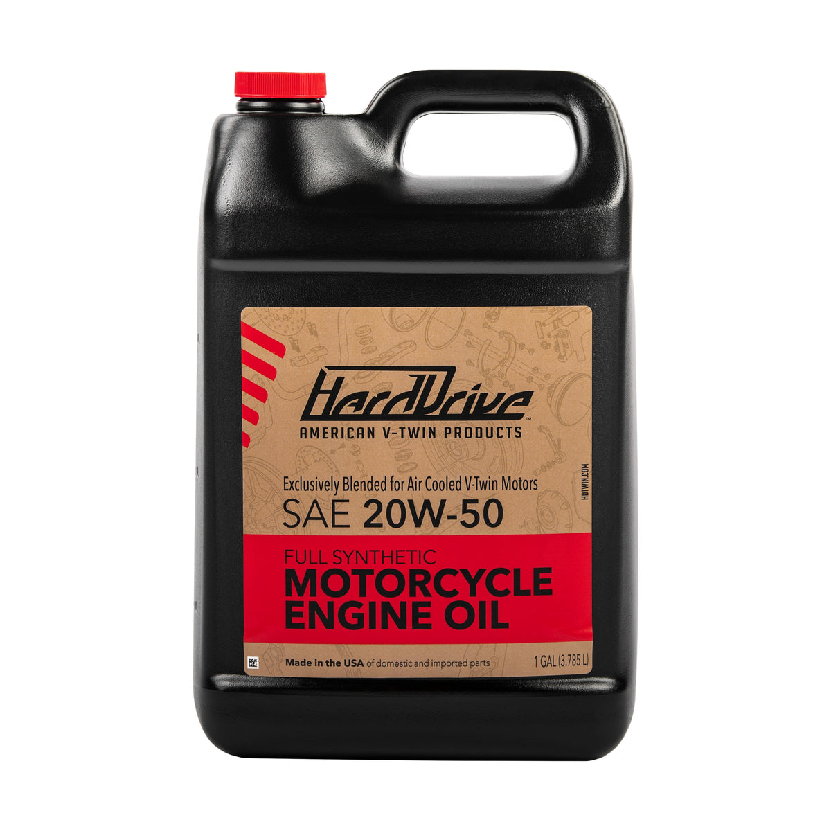 FULL SYN ENGINE OIL 20W50 1 GAL (4/CASE  SOLD EA) - 822-1042