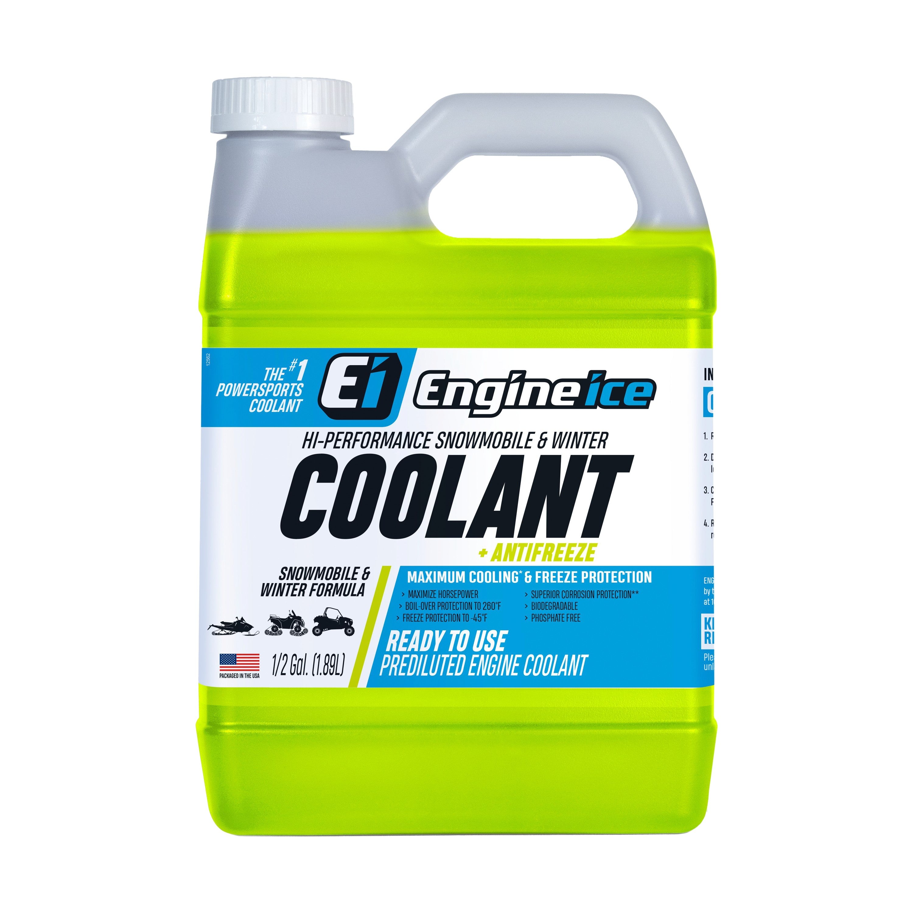 HI-PERF SNW/WNTR COOLANT 1/2 GAL (4/CASE  SOLD EA) - 83-0105