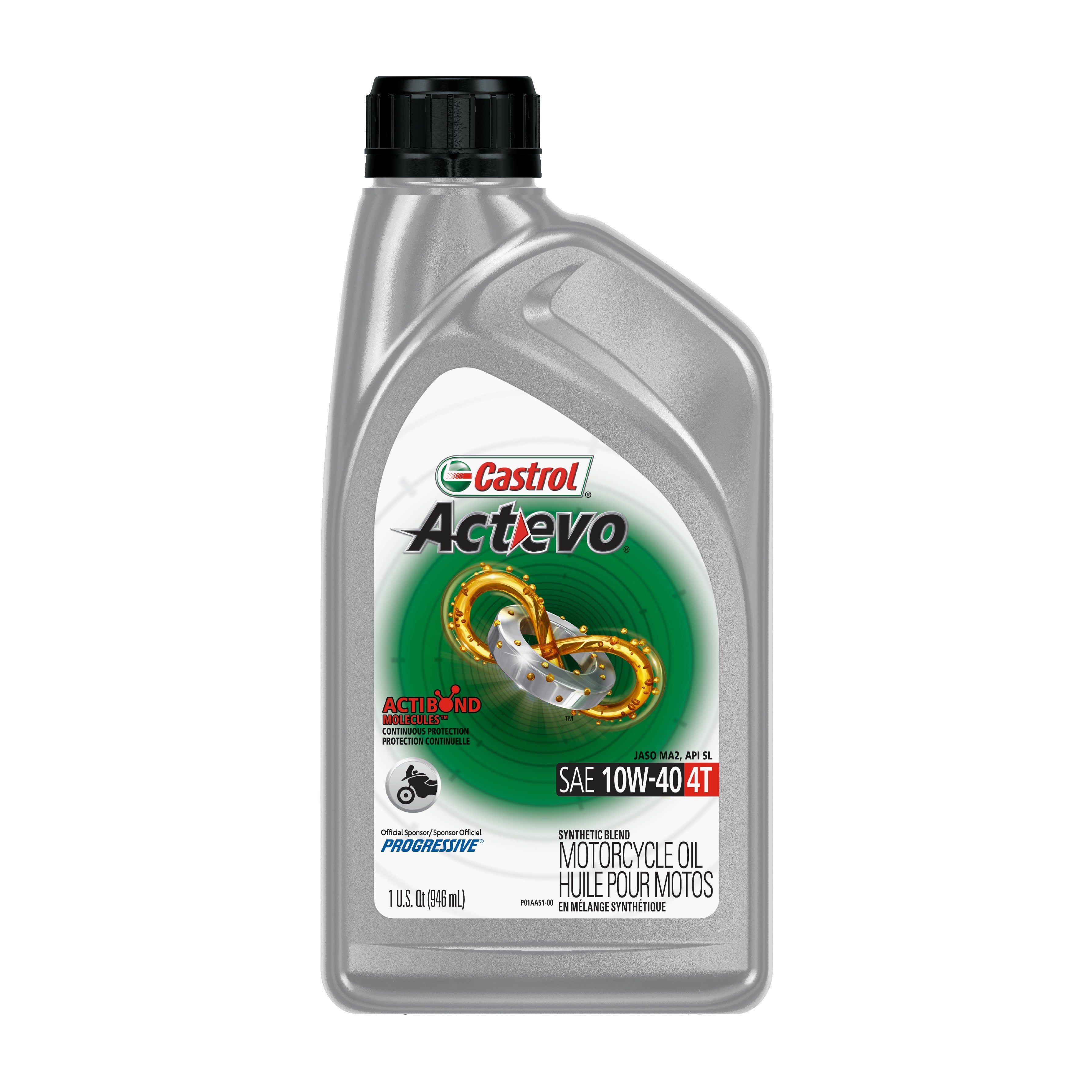 ACT>EVO SYNTHETIC BLEND OIL 4T 10W40 1QT - 83-1460