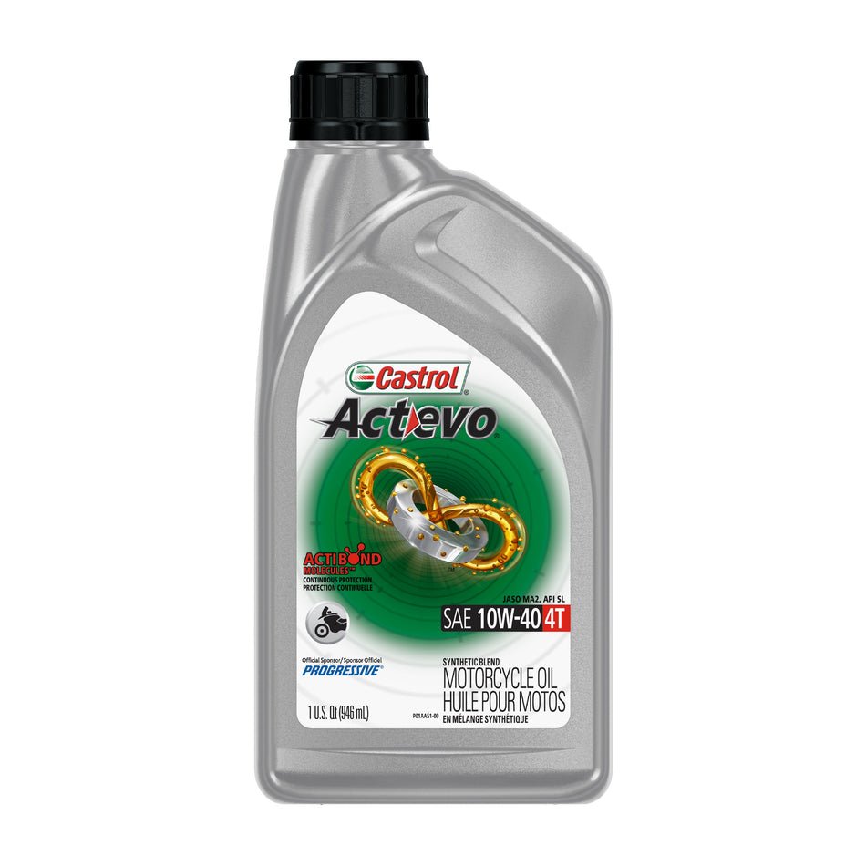 ACT>EVO SYNTHETIC BLEND OIL 4T 10W40 1QT - 83-1460