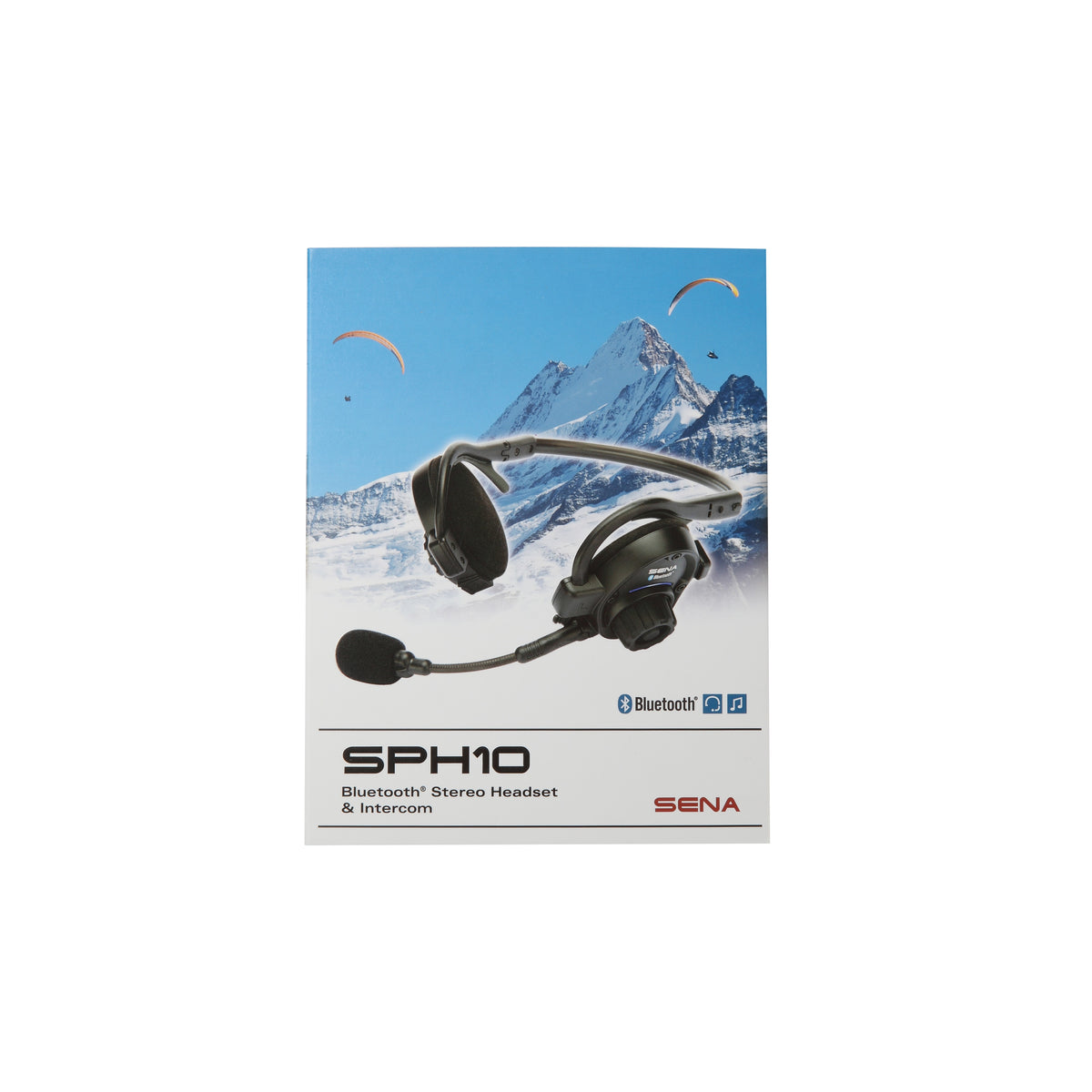 SENA SPH10 BLUETOOTH STEREO HEADSET & INTERCOM SINGLE PACK - 843-01100 ...