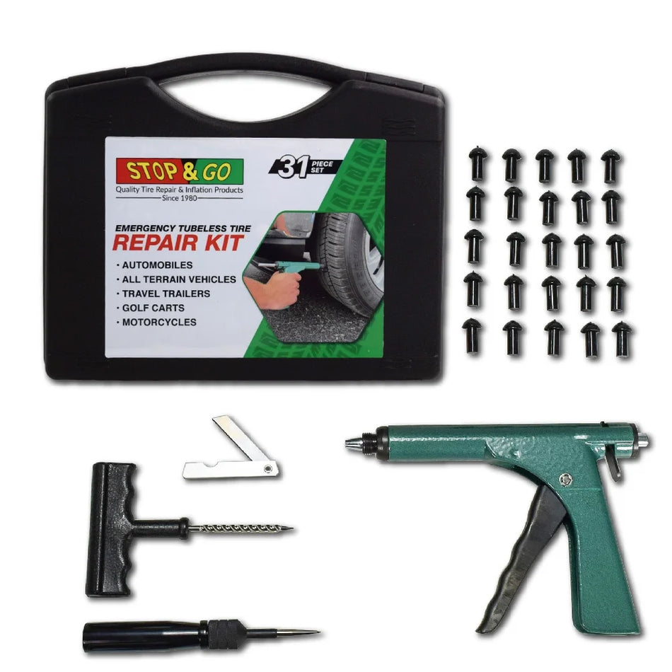 STOP & GO DELUXE MODEL TIRE REPAIR PLUGGER KIT - 85-01085