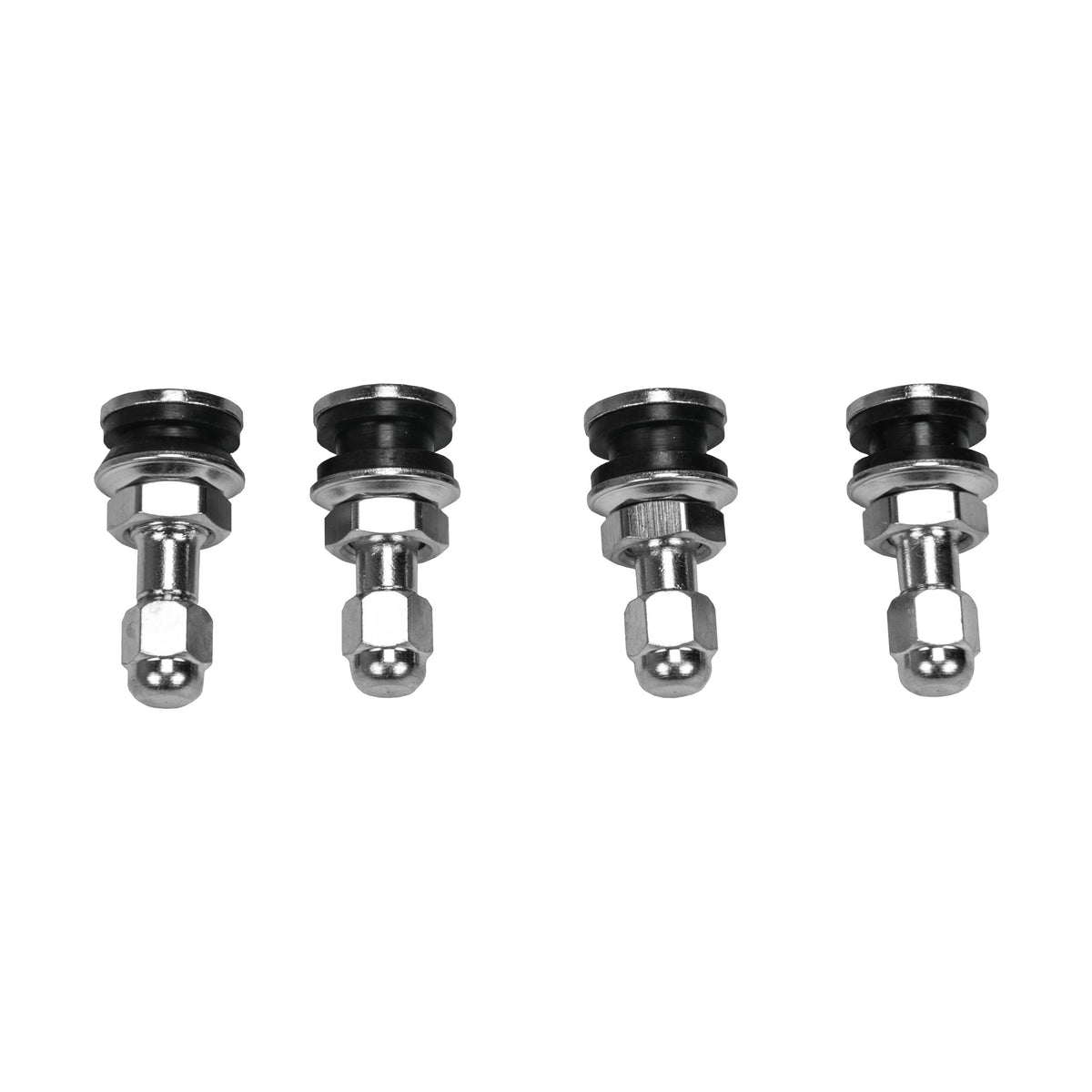 VALVE STEMS CHROME 4/PK - 85-0450