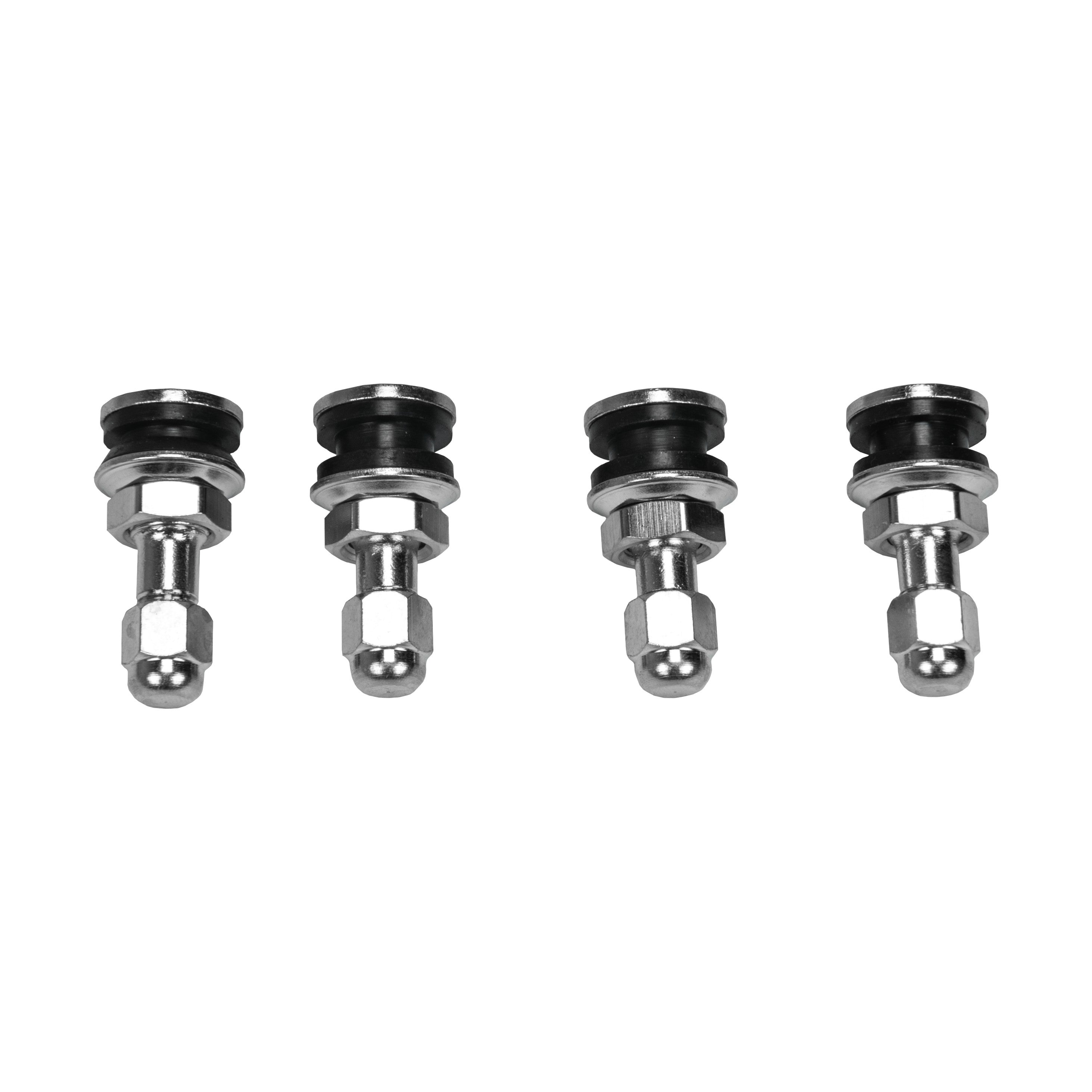 VALVE STEMS CHROME 4/PK - 85-0450