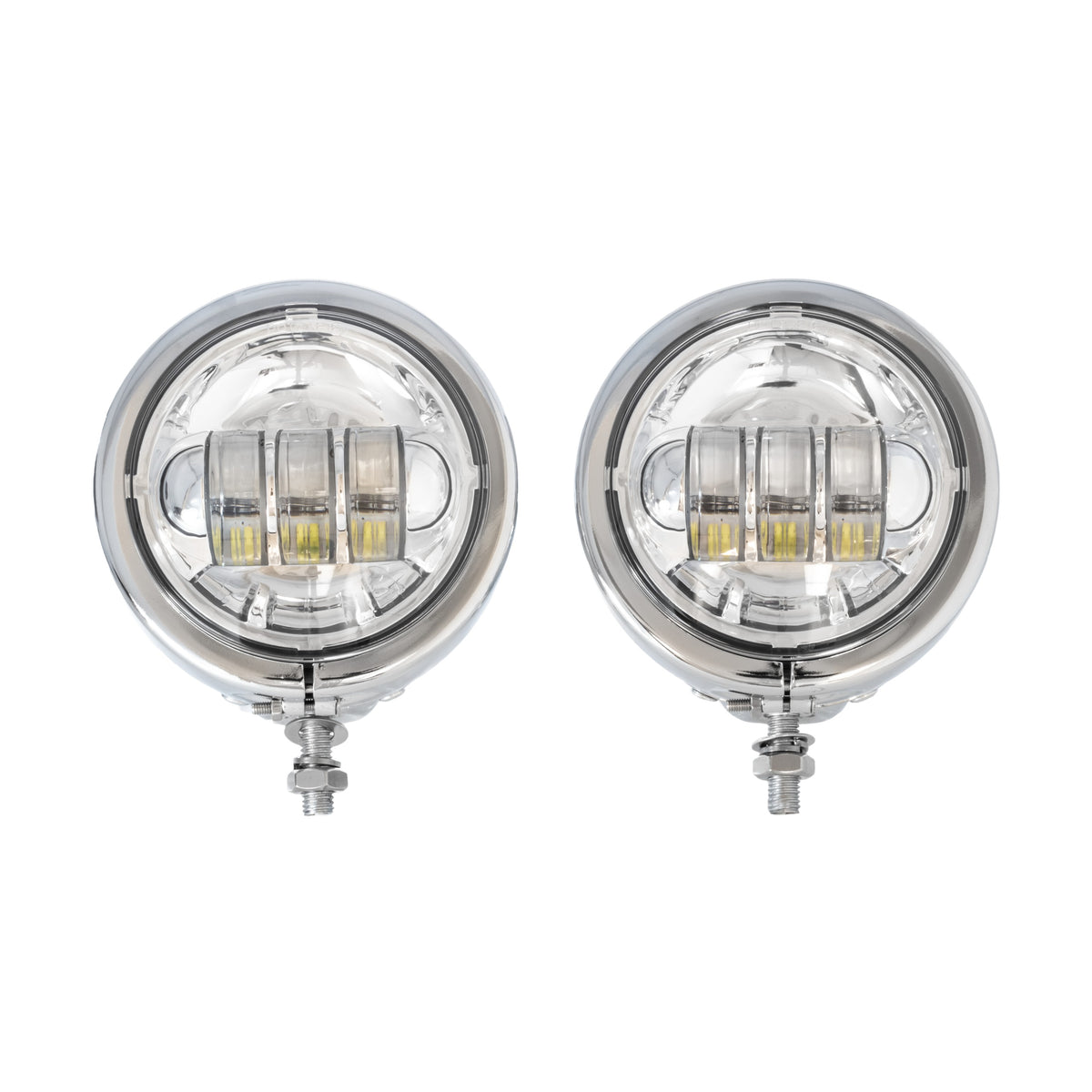 4.5" LED ASSEM CHR SHELL CHROME - 850-09642