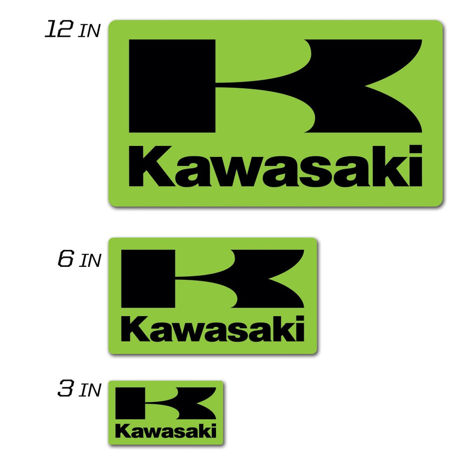 KAWASAKI ICON DECAL 12" - 862-20110