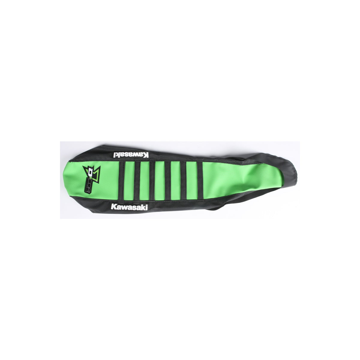 SEAT COVER BLACK/GREEN W/RIBS - 862-20460