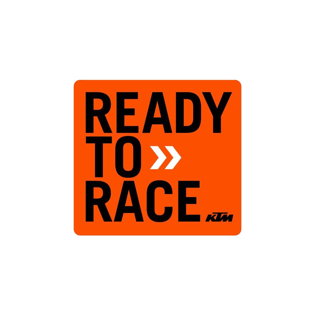 READY TO RACE DECAL 24" - 862-30202