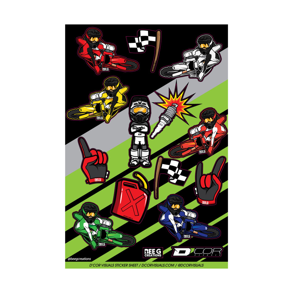 DECAL SHEETS - 862-4090124