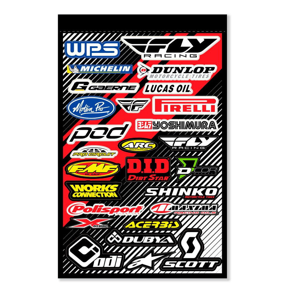 DECAL SHEET WPS 4 MIL - 862-4090602