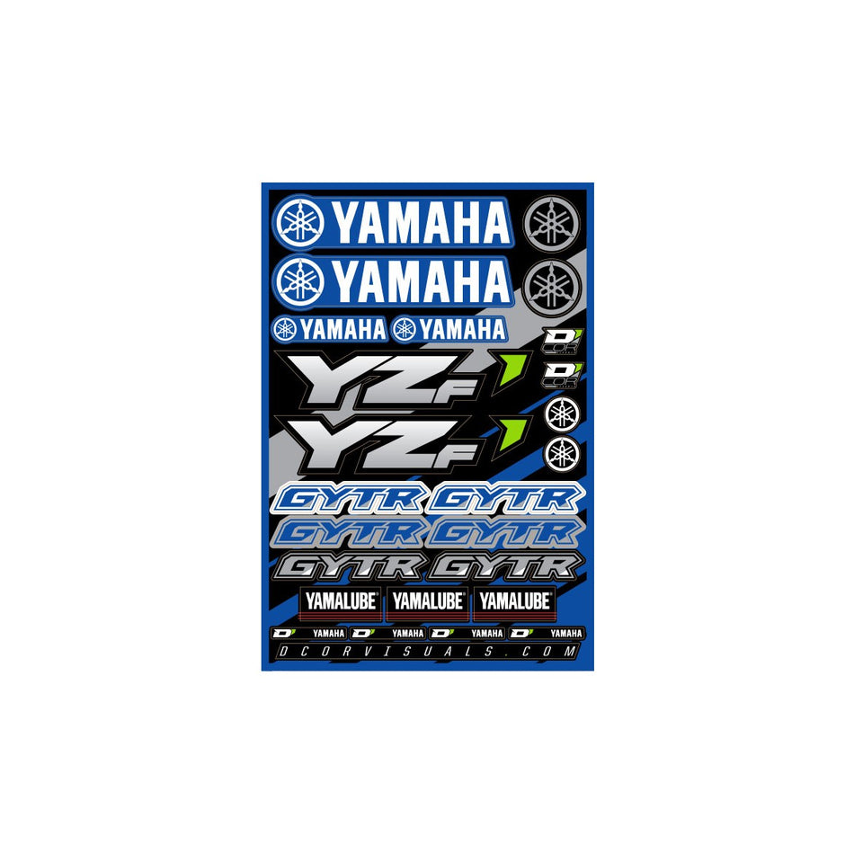 DECAL SHEET YAMAHA YZF - 862-51100