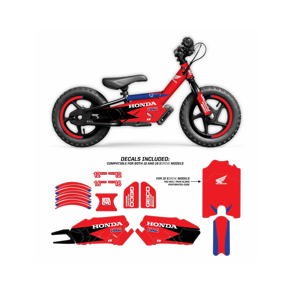 GRAPHIC KIT STACYC HRC GRAPHIC KIT STACYC 12" & 16" - 862-80204-1
