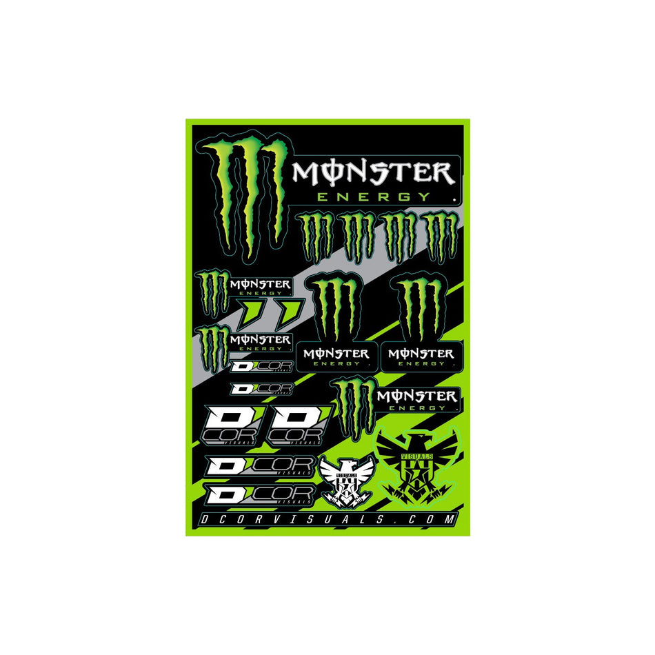 MONSTER ENERGY DECAL SHEET - 862-90102
