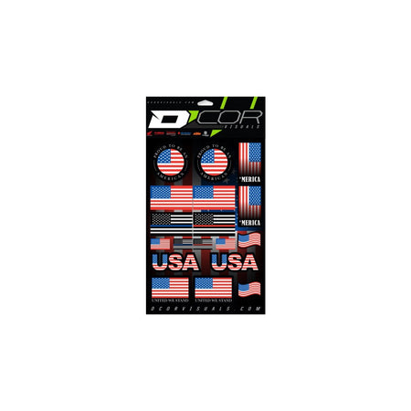 USA STICKER SHEET - 862-90120