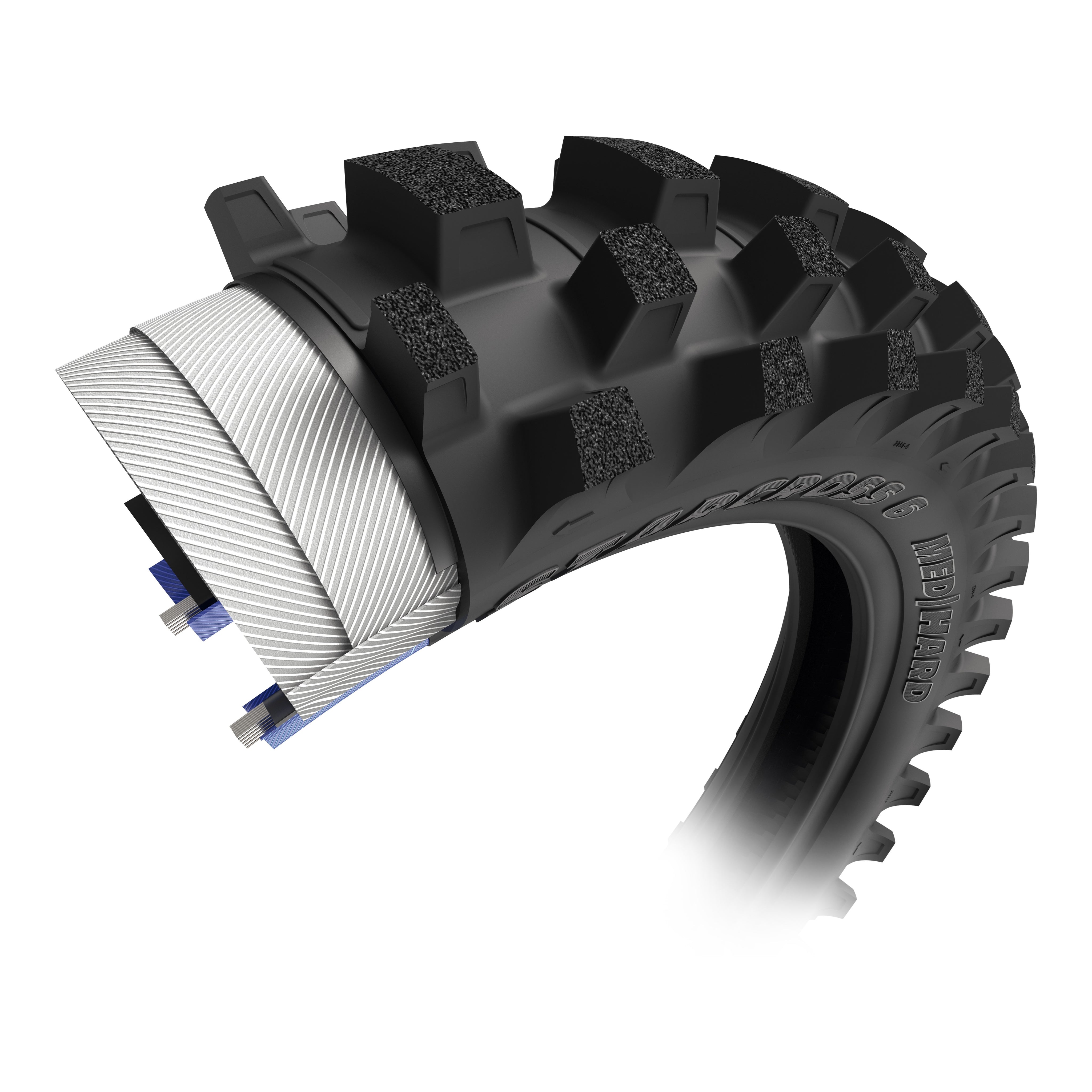 TIRE STARCROSS 6 MED HARD REAR 110/90-19 62M BIAS TT - 87-94608-1