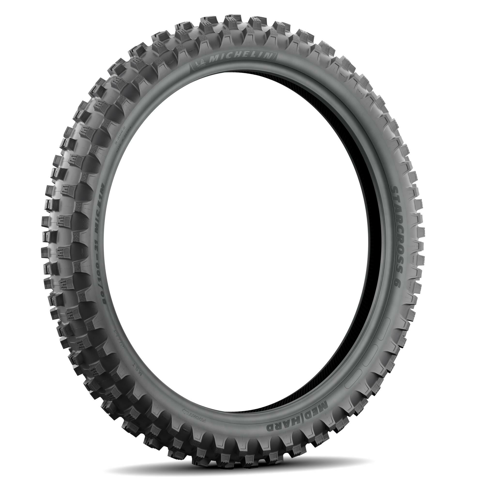 TIRE STARCROSS 6 MED HARD FR 90/100-21 57M BIAS TT - 87-94613