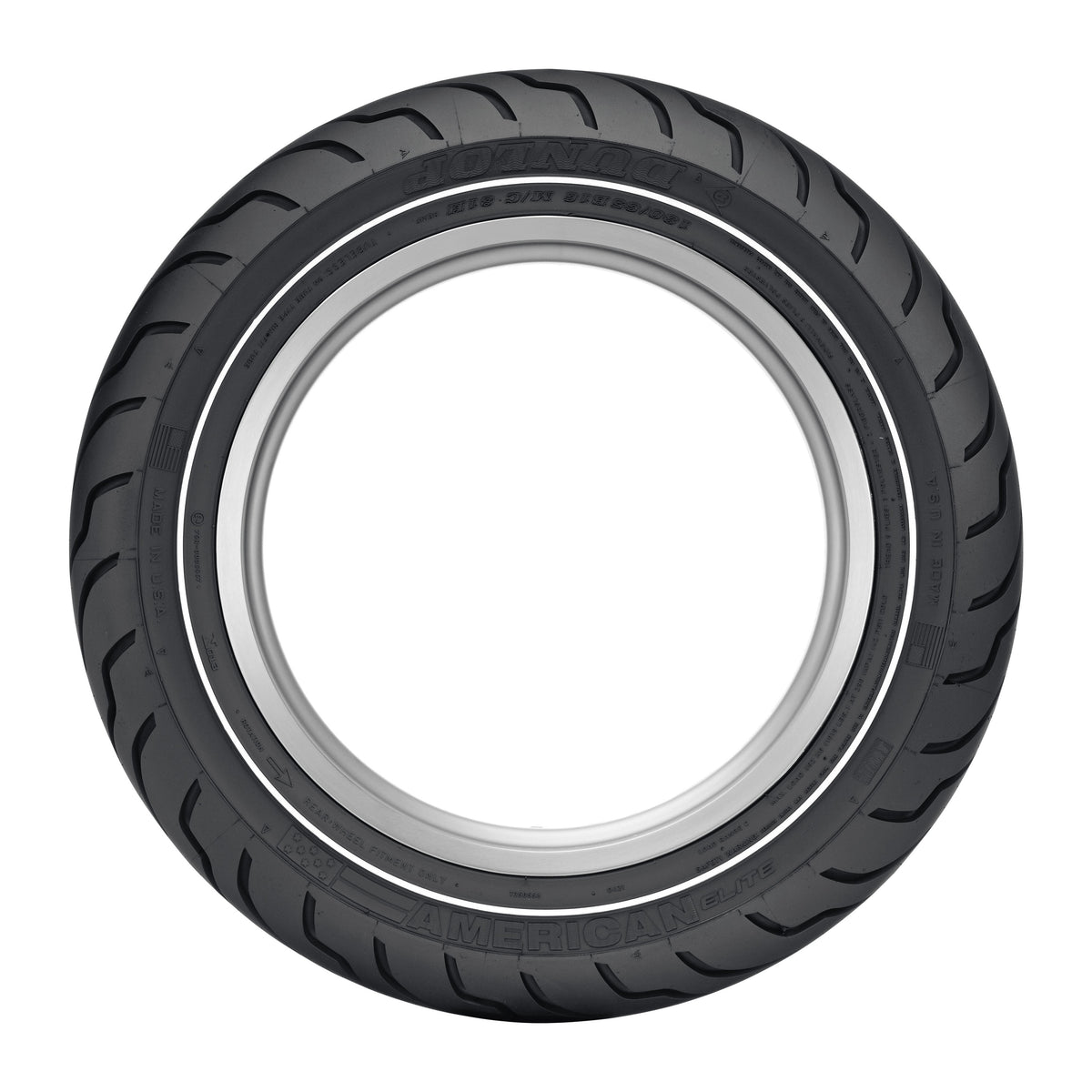 TIRE AMERICAN ELITE REAR 180/65B16 81H BIAS TL NWS - 873-0140