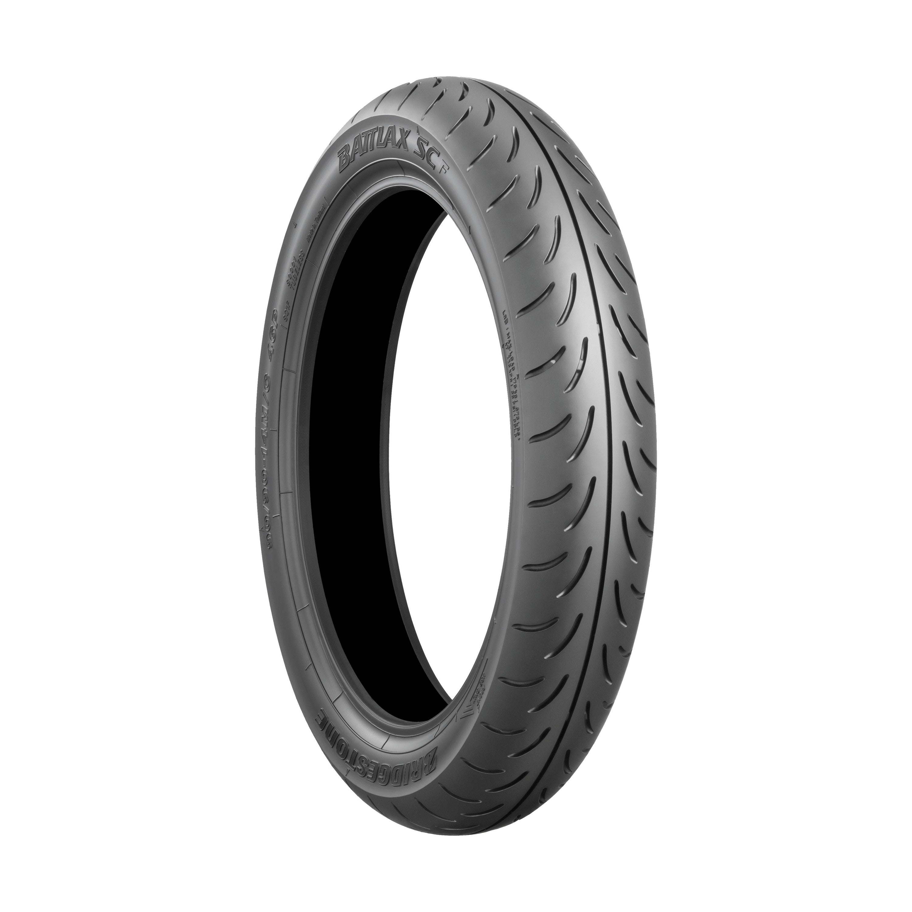 TIRE BATTLAX SC FRONT 100/80-16 50P BIAS TL - 874-1145