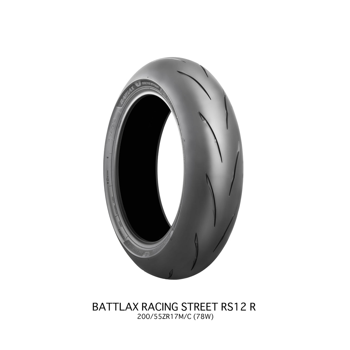 TIRE BATTLAX RS12 REAR 180/55ZR17 73W RADIAL TL - 874-1945