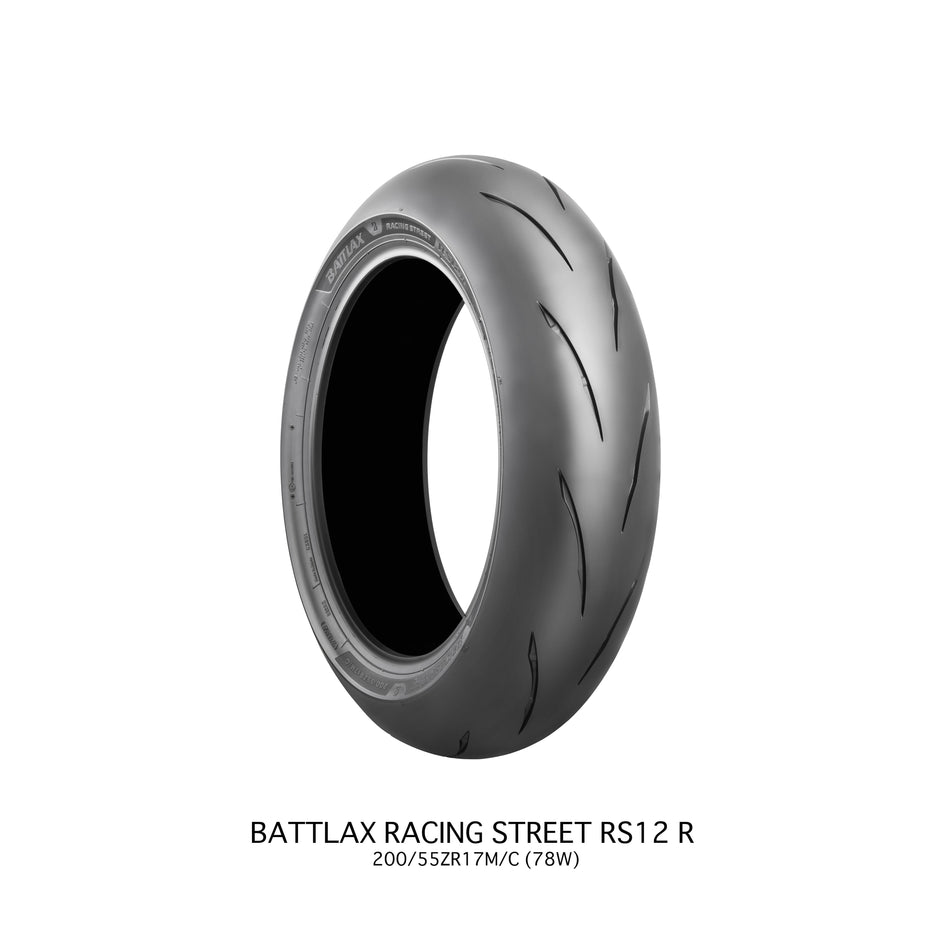 TIRE BATTLAX RS12 REAR 180/55ZR17 73W RADIAL TL - 874-1945