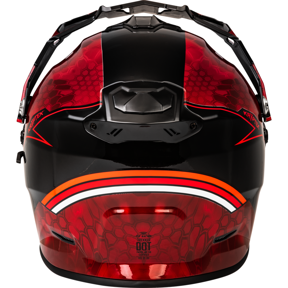 Fly Racing Trekker Kryptek Conceal Helmet Red/Black