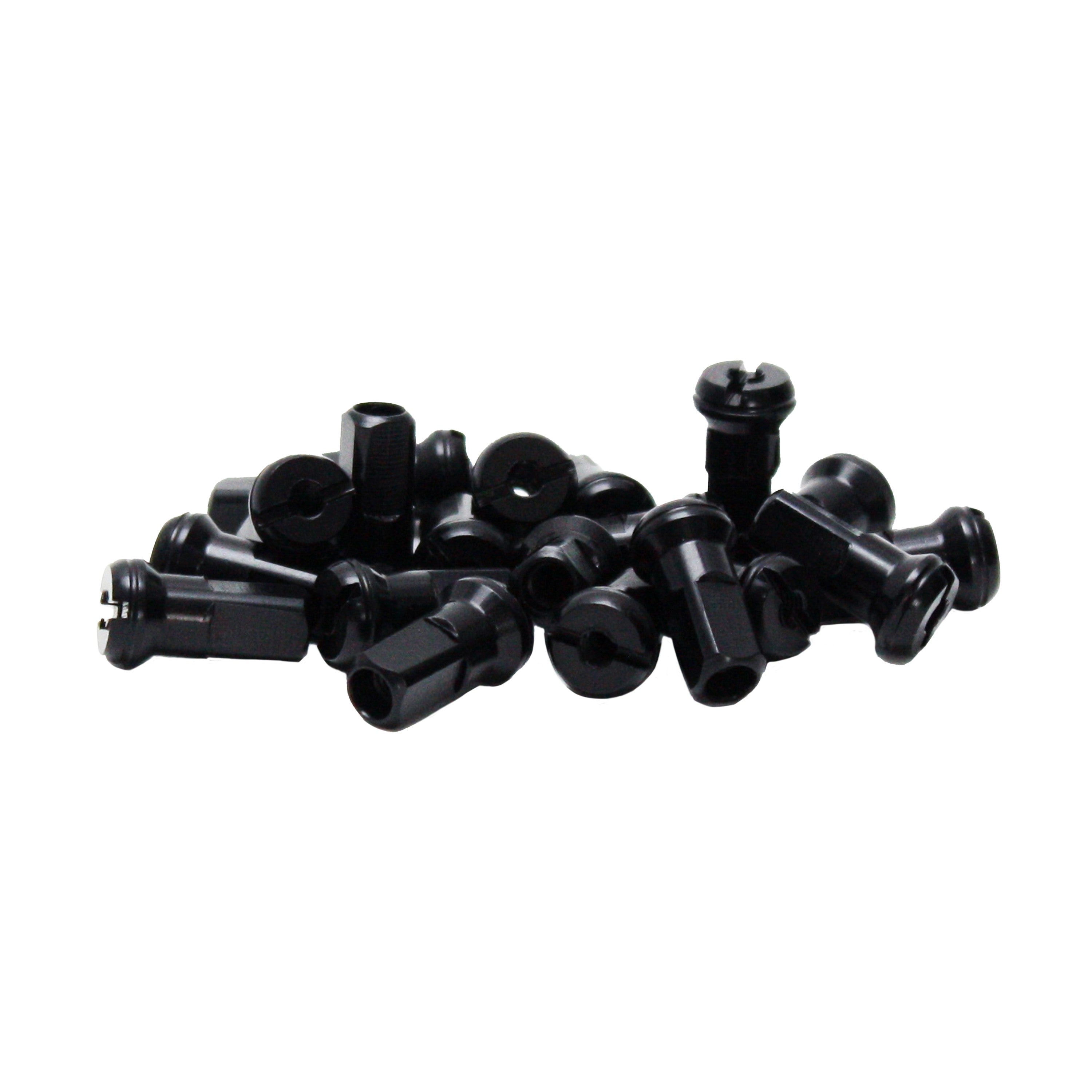 SPOKE NIPPLES BLACK - 898-611B