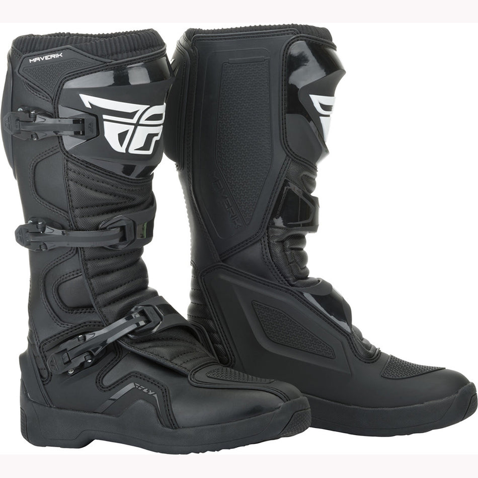 Fly Racing Black Maverick Boots