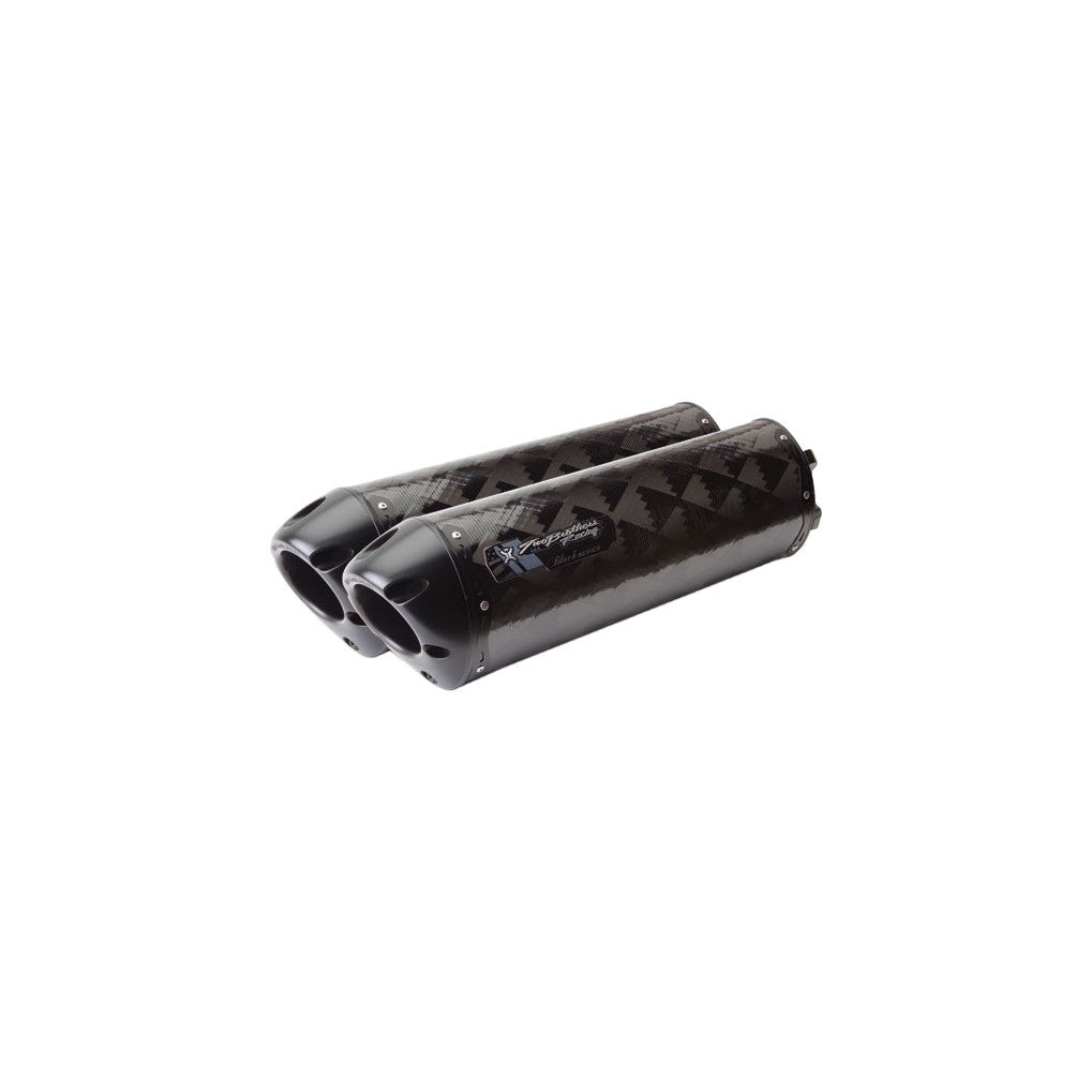 S1R 3K DUAL SLIP-ON CF BLACK KAW - 93-2162CB