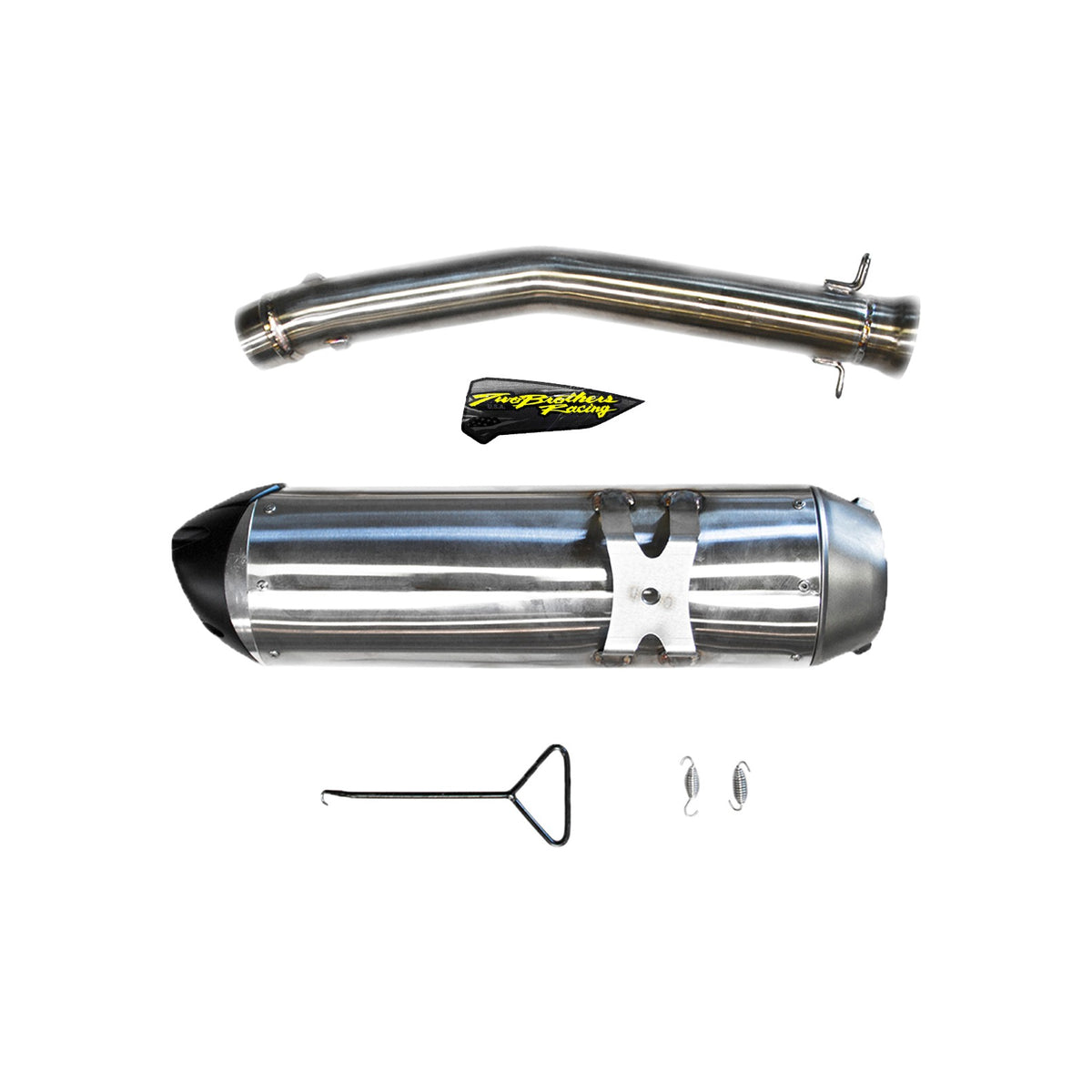 S1R SLIP-ON STAINLESS CAN-AM - 93-5396S-1