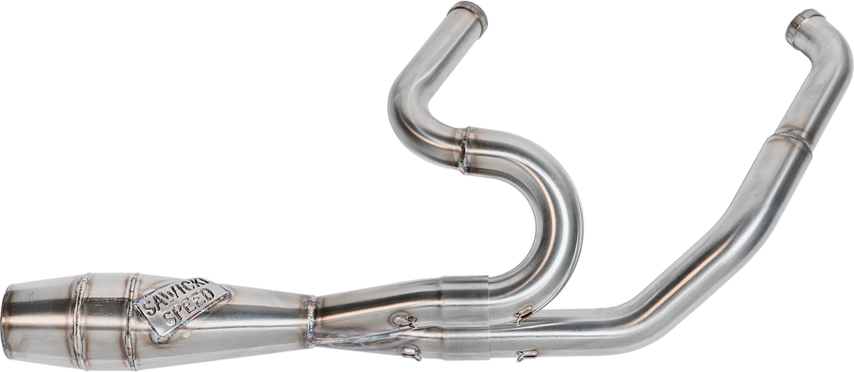 SAWICKI 2IN1 TWIN CAM FLT SHORTY BRUSHED SS - 930-01208