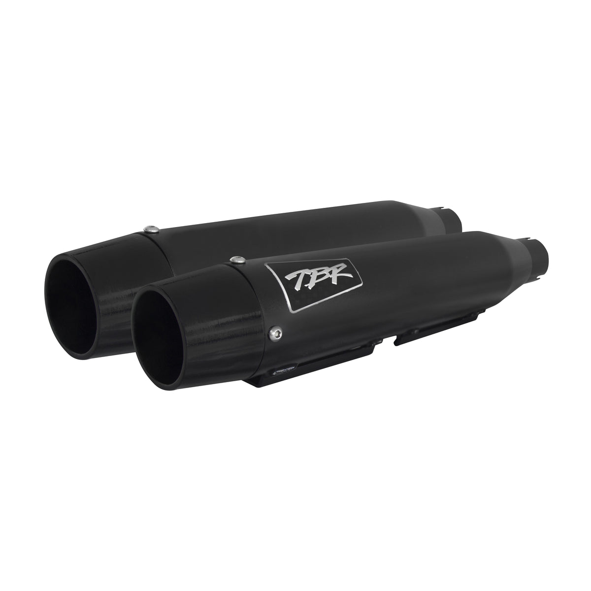 COMP S SLIP-ON DYNA/SPORTSTER BLACK W/CF END CAP - 930-02231