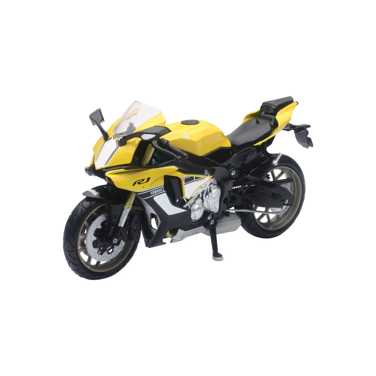 REPLICA 1:12 SUPER SPORT BIKE 16 YAMAHA YZF-R1 YELLOW - 959-0092