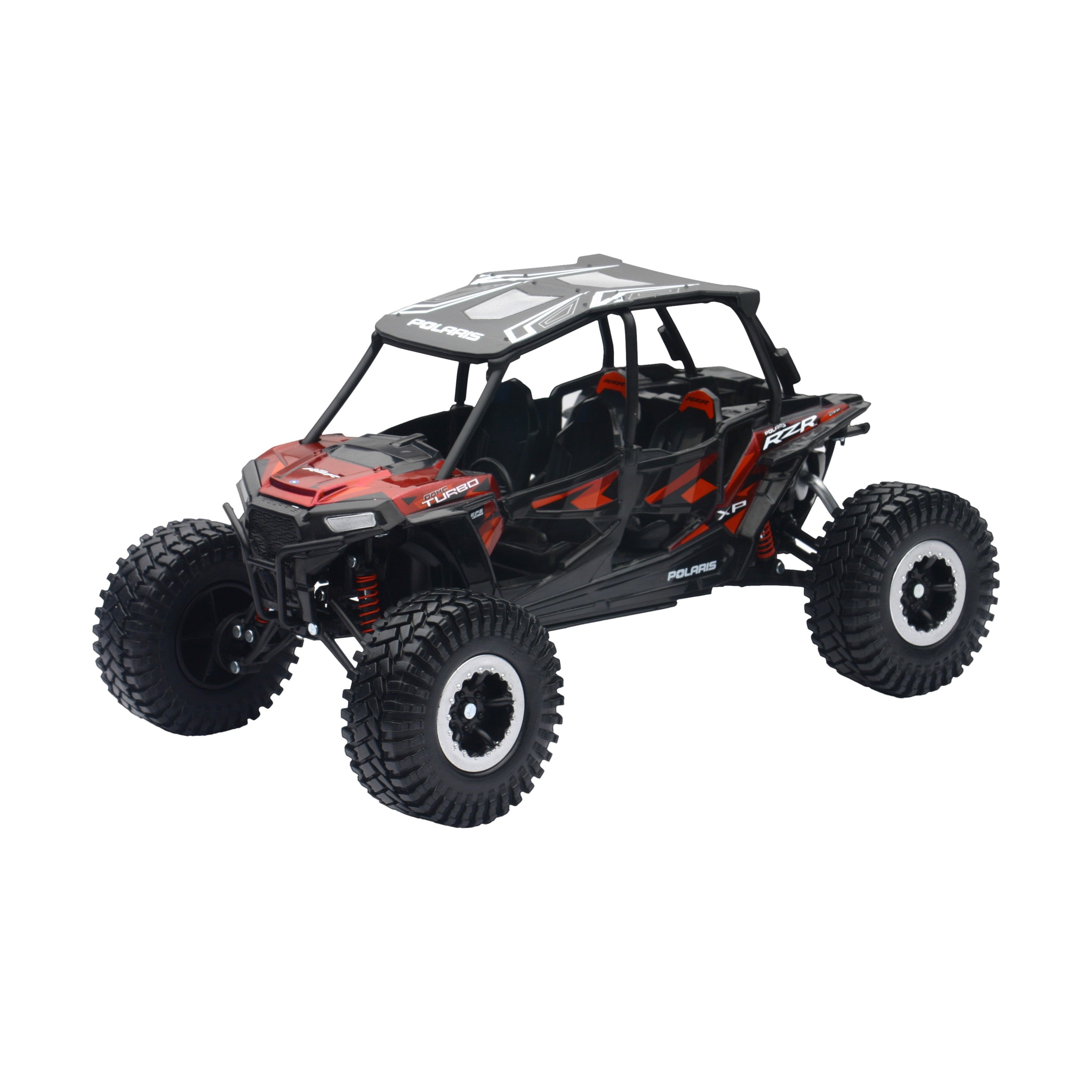 REPLICA 1:18 UTV POLARIS RZR 4 TURBO XP RC RED - 959-0125