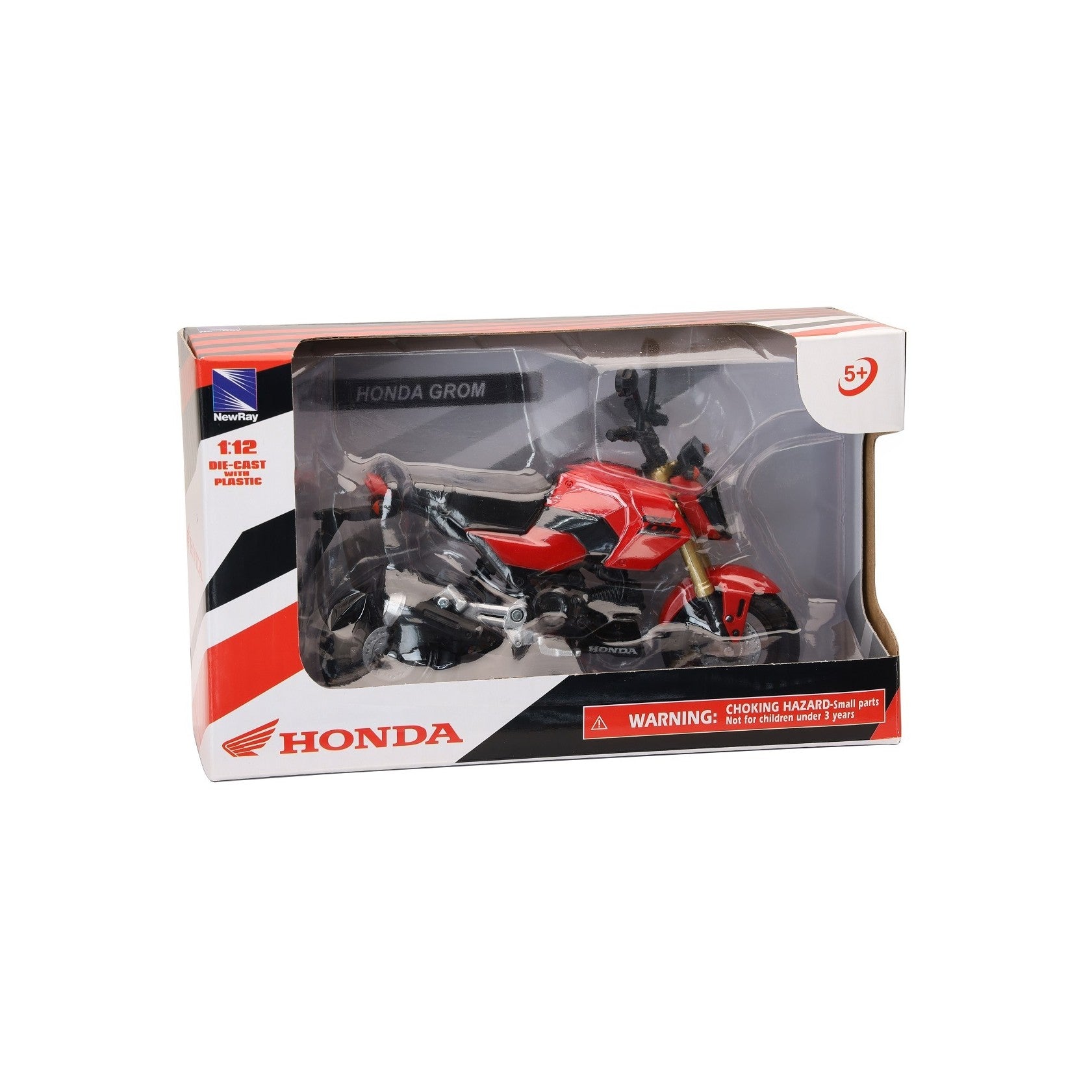 REPLICA 1:12 HONDA GROM RED - 959-0196-2