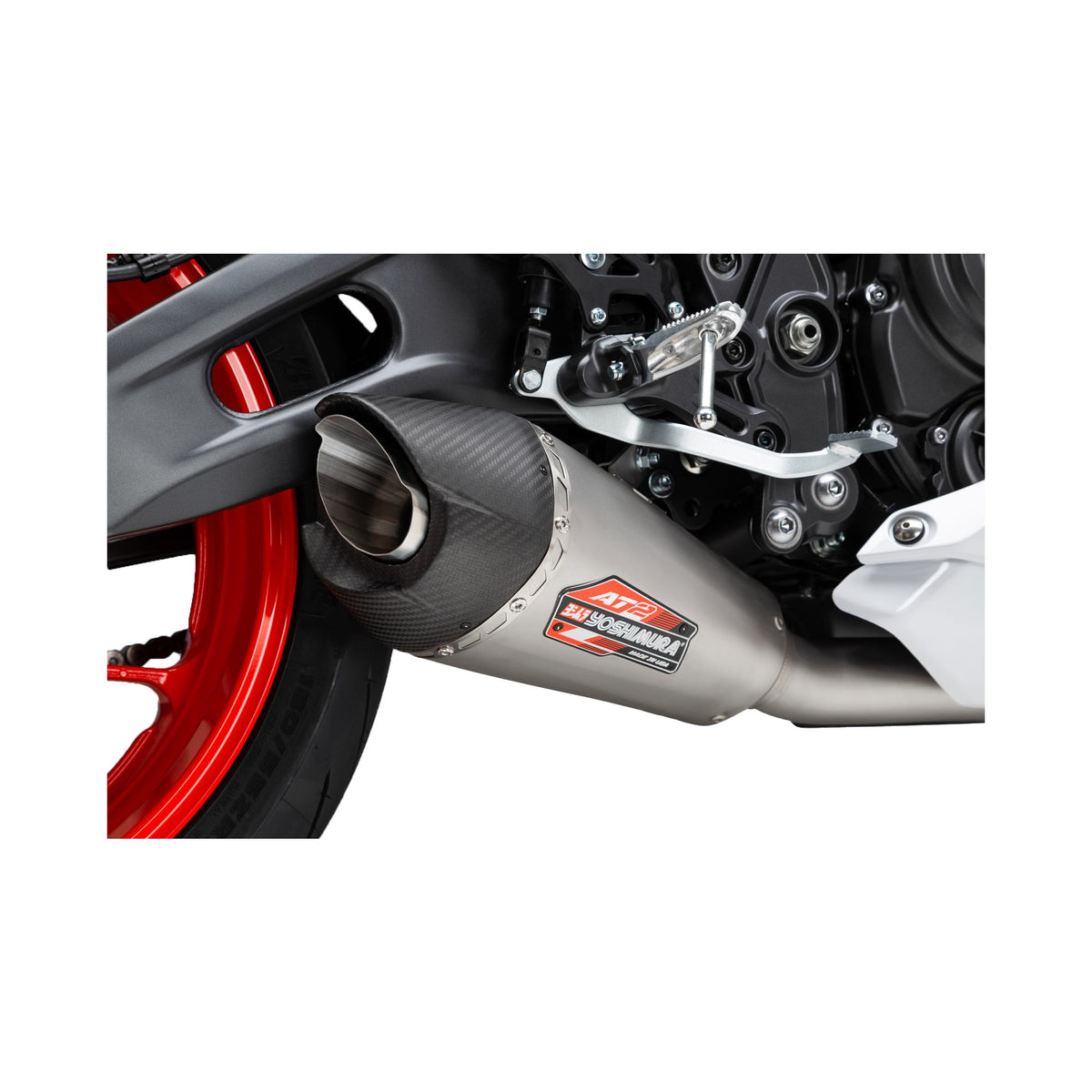 EXHAUST STREET AT2 SS-SS-CF YAM - 960-2550