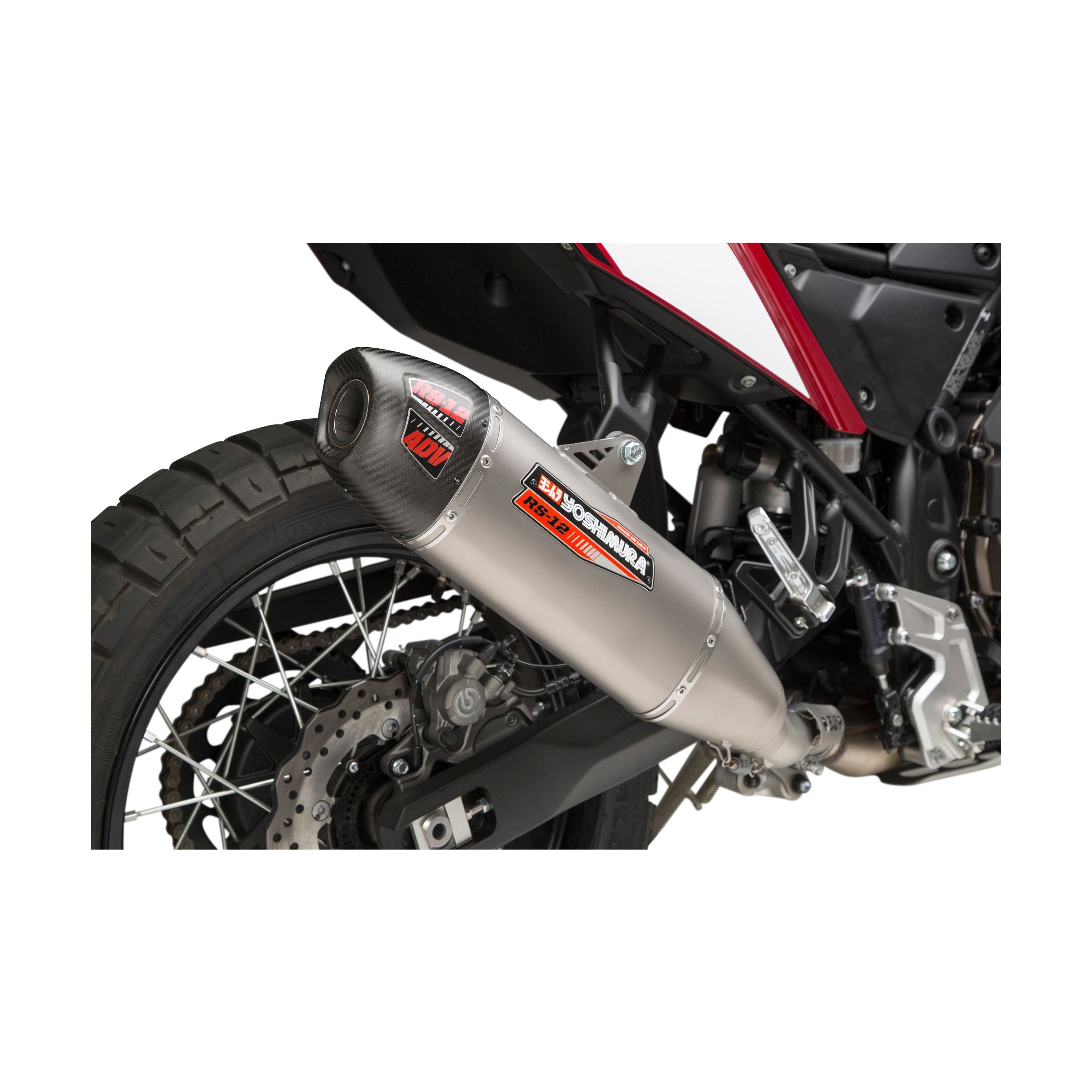 EXHAUST STREET RS12 SLIP-ON SS/CF YAM - 960-9965-2