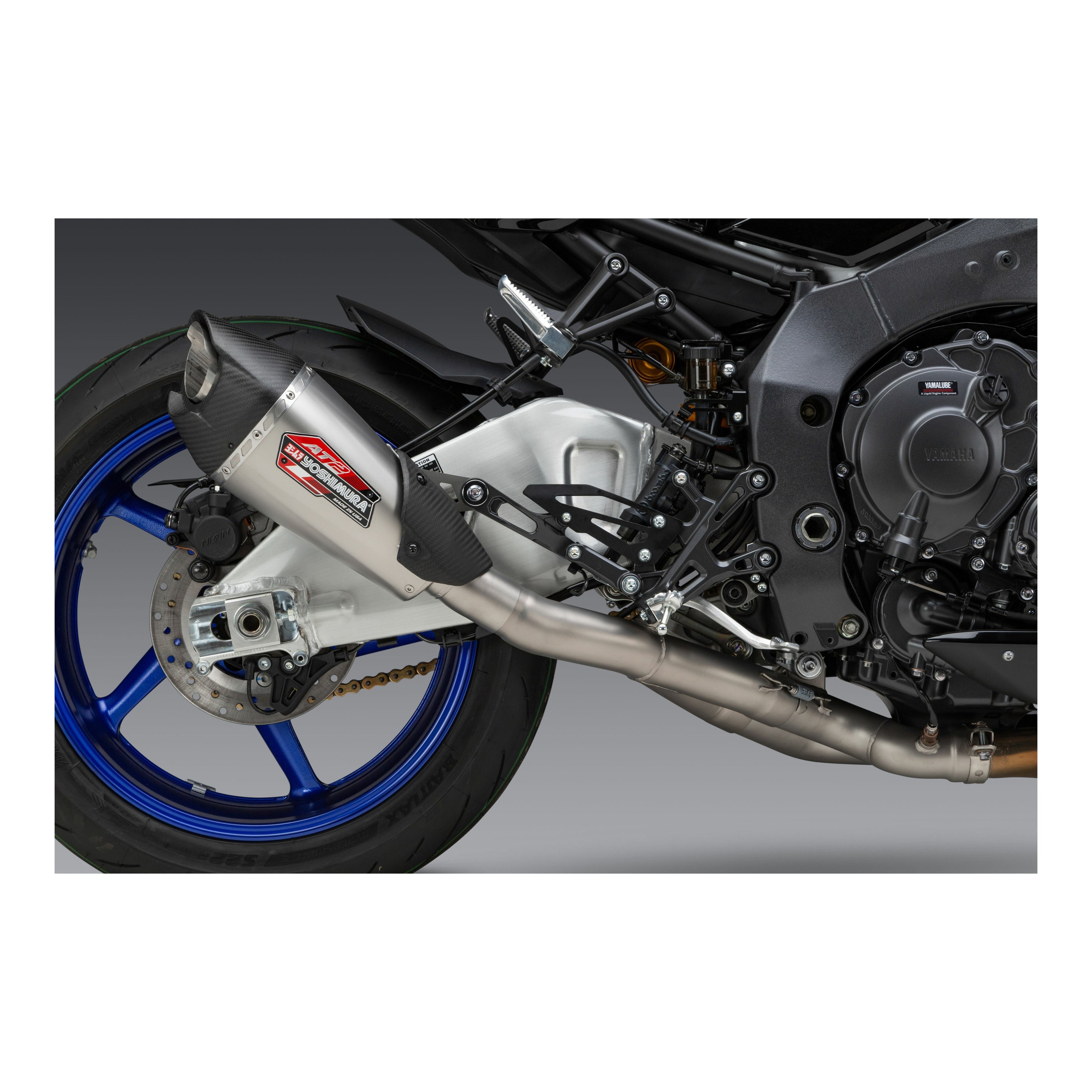 EXHAUST RACE AT2 3/4 SS-SS-CF - 960-9998-1