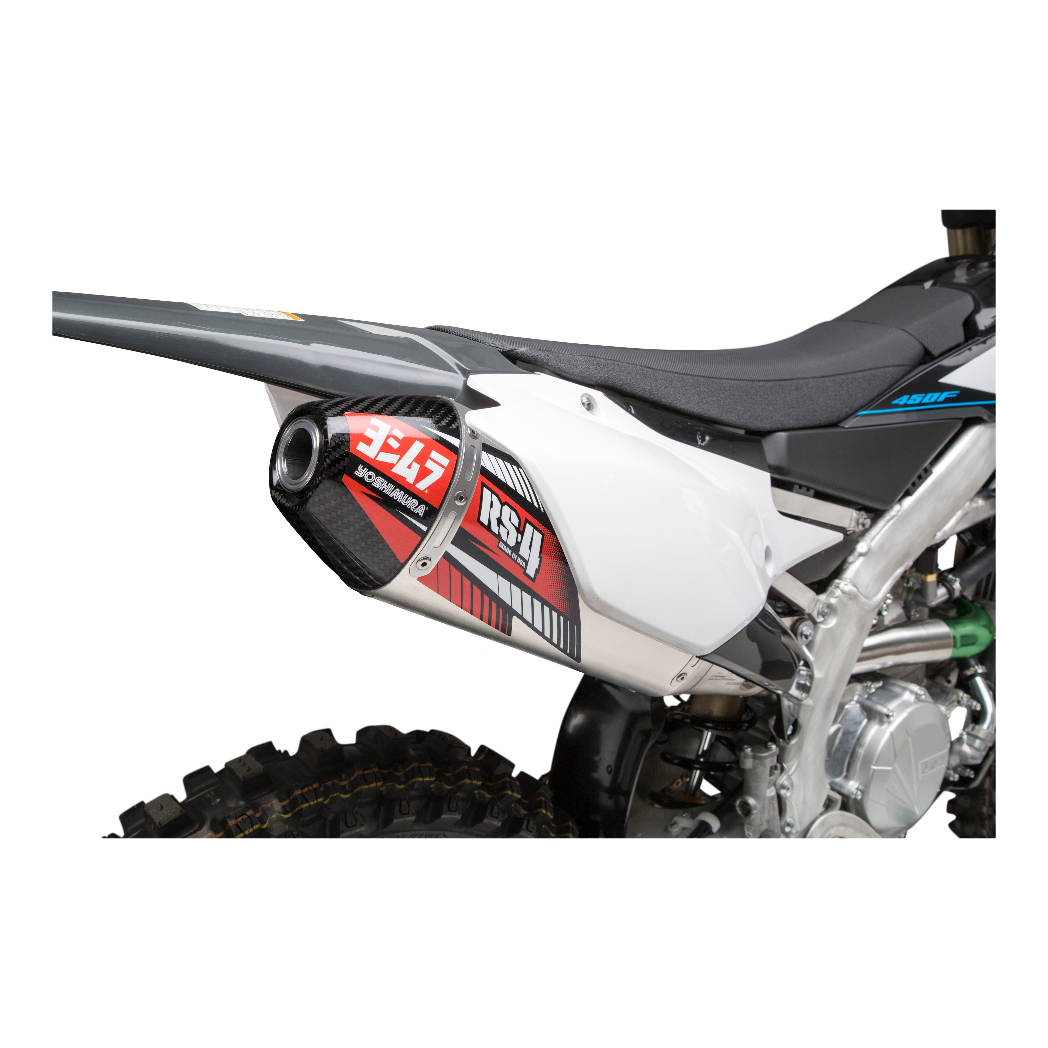 RS-4 HEADER/CANISTER/END CAP EXHAUST SLIP-ON SS-AL-CF - 961-6415-2