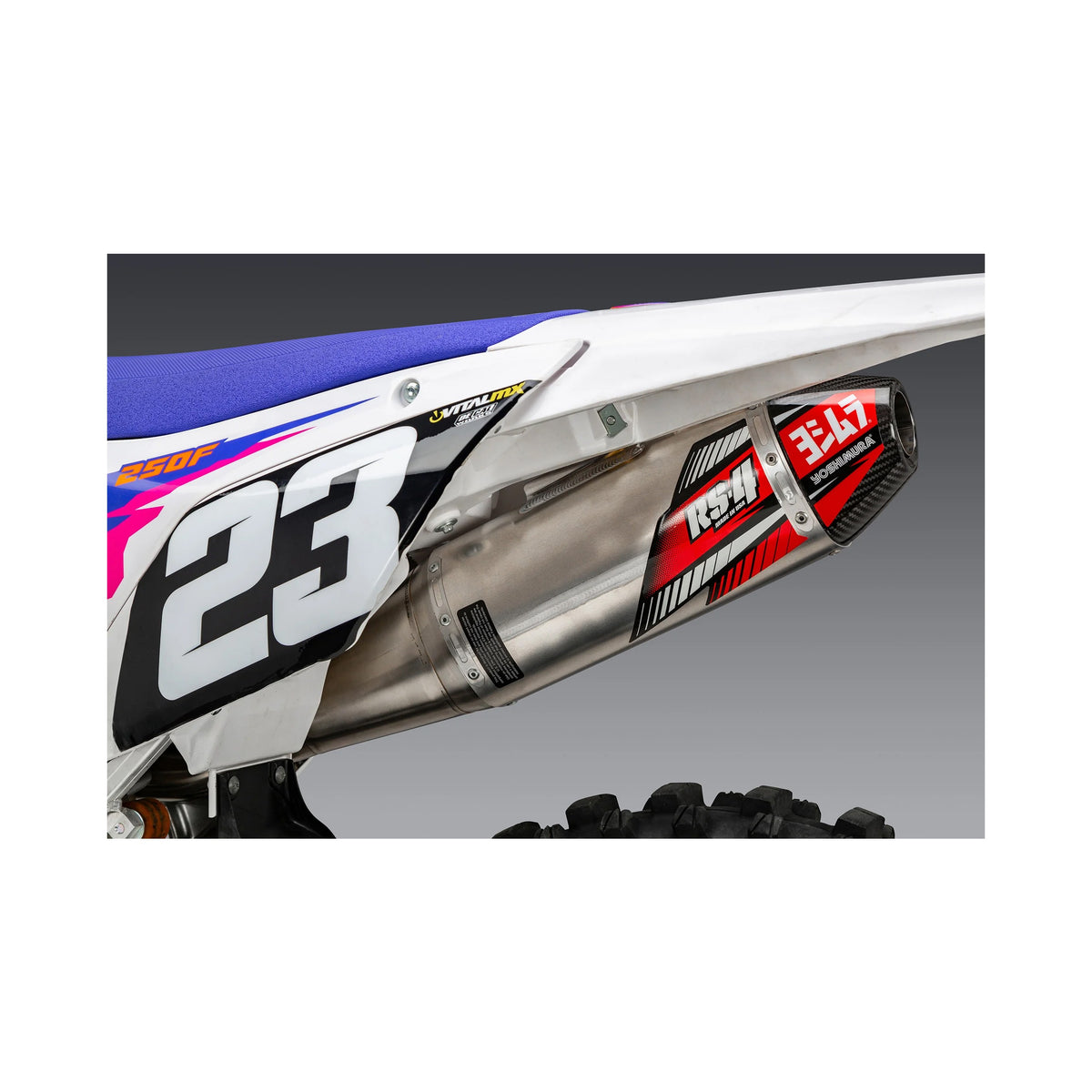 RS-4 SLIP-ON SS/AL/CF YZ250F - 961-6422-1