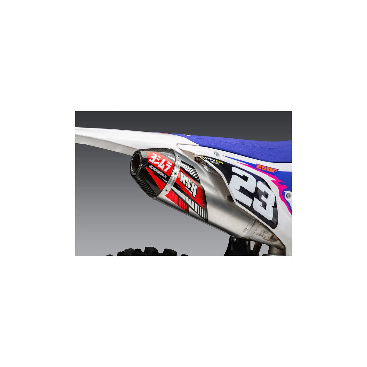 RS-4 SLIP-ON SS/AL/CF YZ250F - 961-6422
