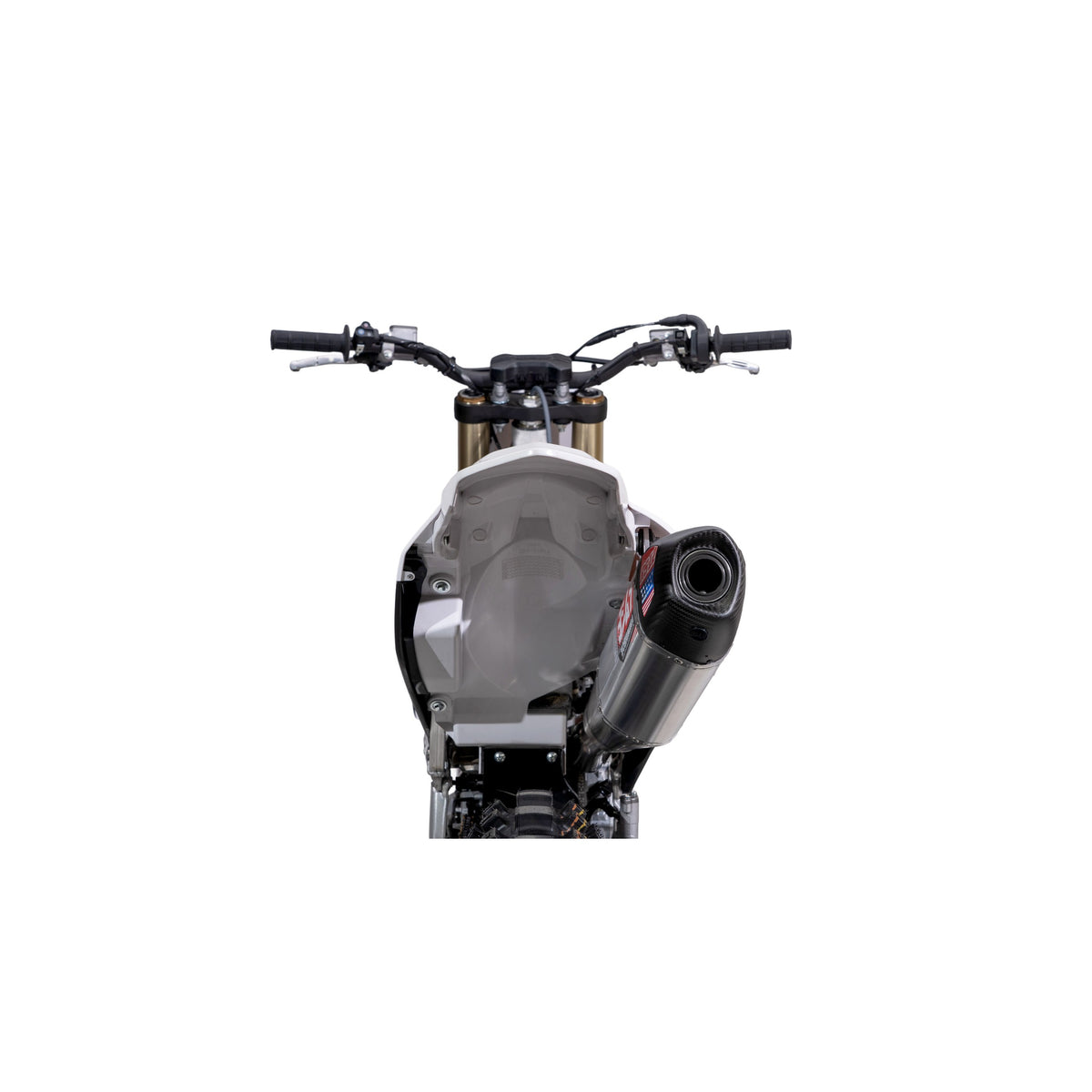 EXHAUST RS-12 SLIP-ON SS/AL/CF - 961-6430-4