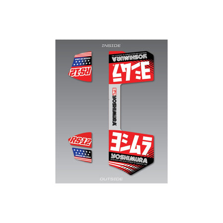 RS-12 MUFFLER DECAL SET - 961-9071