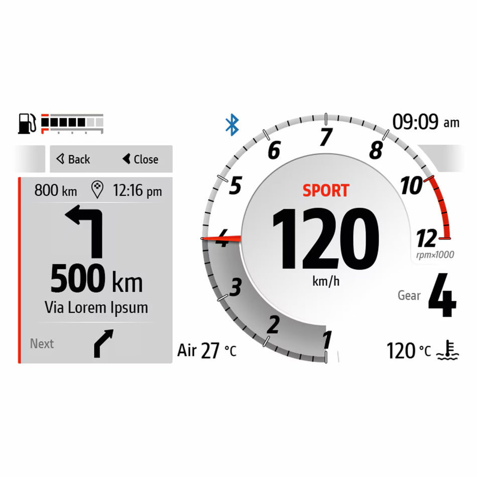 DUCATI TURN BY TURN NAVIGATION SOFTWARE - 96581211A