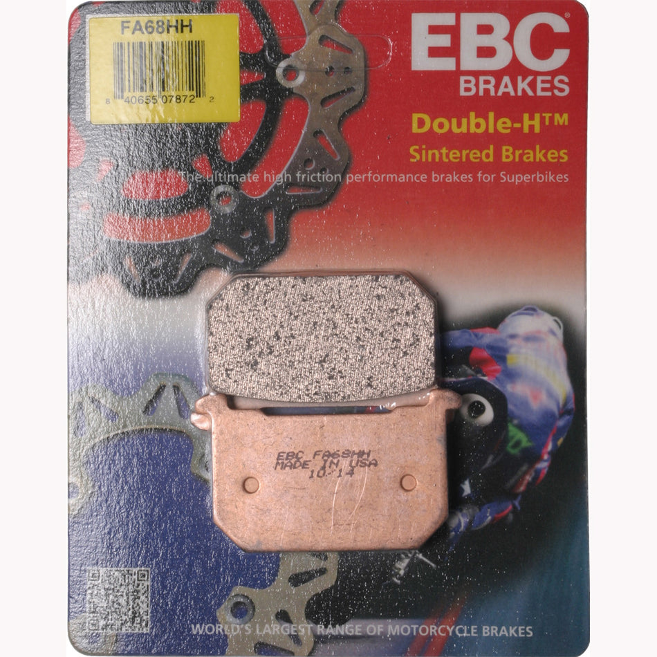 EBC Brake Pads FA68HH Double-H Sintered - 15-68H