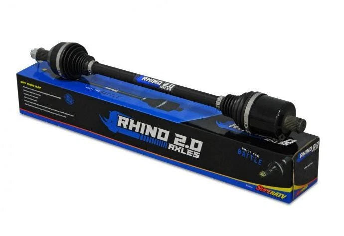 SuperATV Rhino 2.0 6'' Lift Front Right Axle Replacement for Can-Am Defender - AX-7-67-FR-LKG-BT