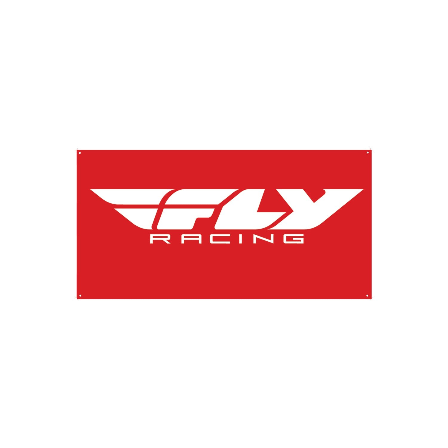 RACING BANNER RED 3' X 6' - BANNER-FLY5