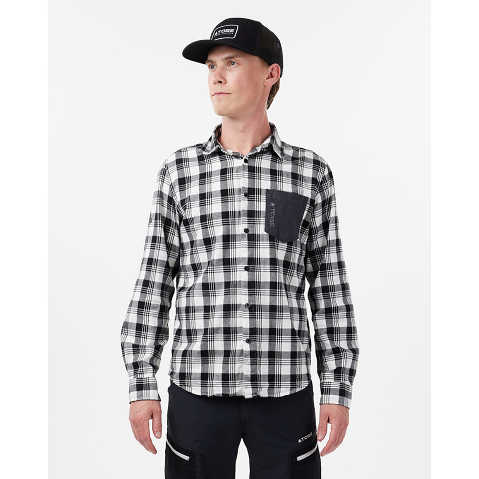 TOBE Unisex Boulder Long Sleeve Flannel Shirts