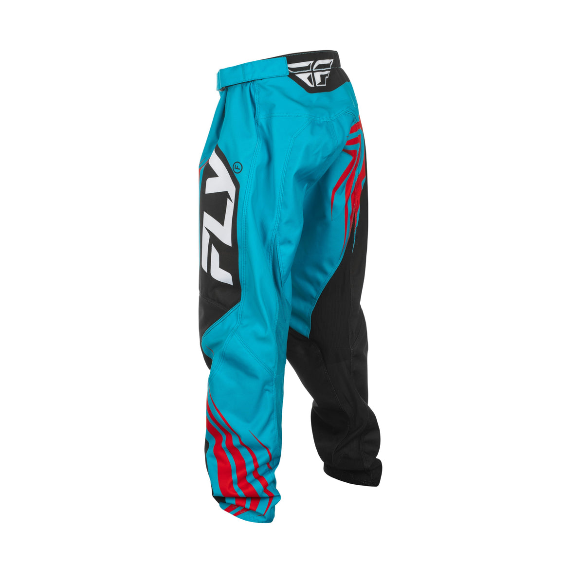 YOUTH F-16 PANTS CA/NY CYAN/BLACK/RED SZ 20 - C378-23120-1
