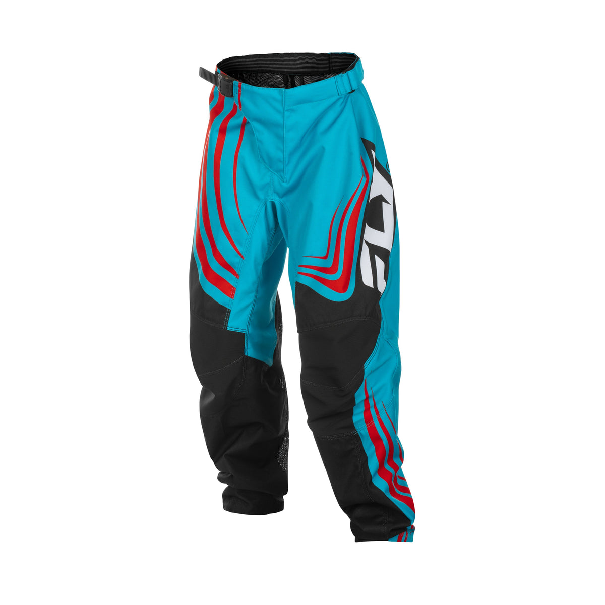 YOUTH F-16 PANTS CA/NY CYAN/BLACK/RED SZ 20 - C378-23120-3